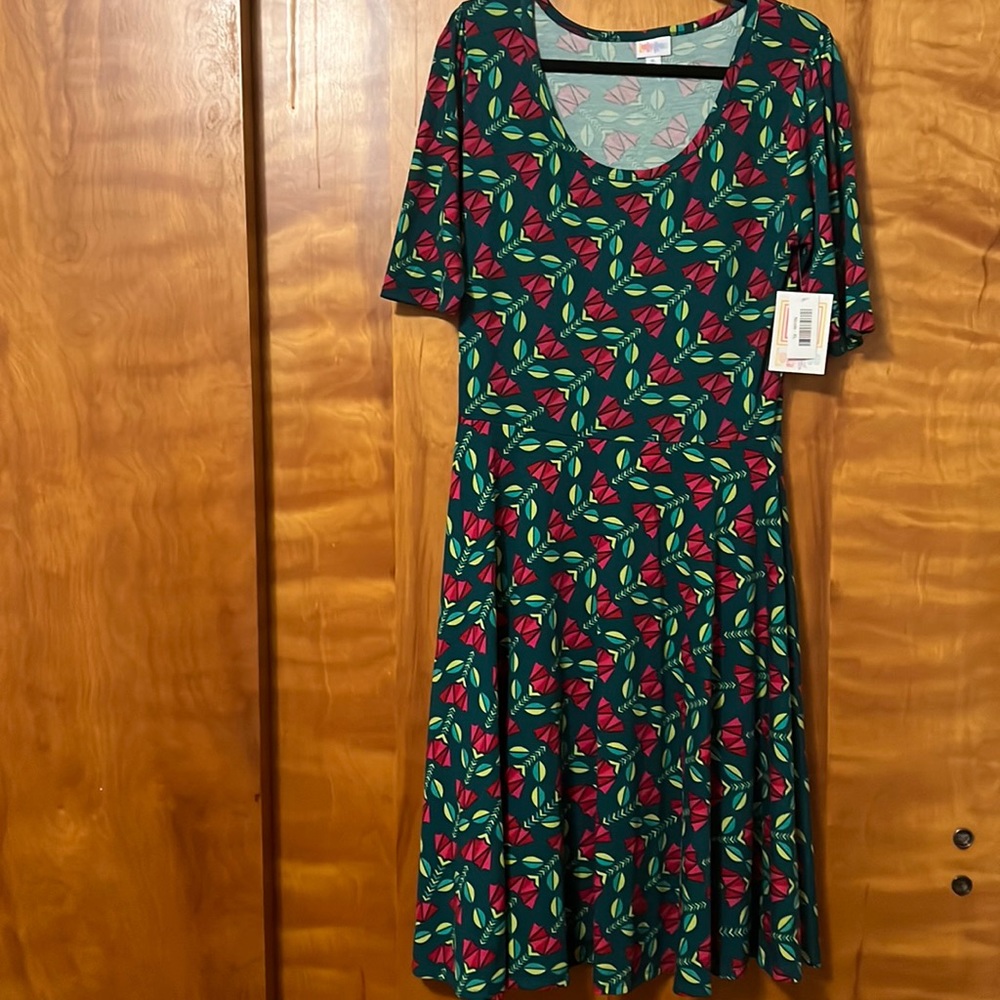 LuLaRoe Nicole Dress XL